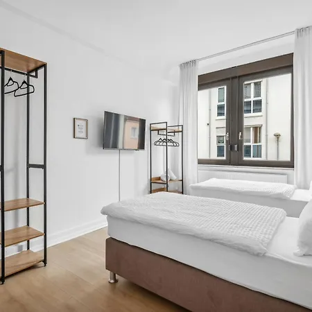 Апартаменты Fabylous Homes I Gruppen I Waschtrockner I Balkon I Belebte Lage Висбаден